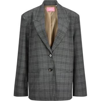 Jack & jones Сако Jack & jones Maya Ellis Relaxed Fit JJXX blazer - Grey (Dark Grey Melange / Check)