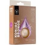 Yasumi Konjac Sponge Face Wash With Silk Collagen For Skin With Signs Of Aging Гъби за лице унисекс 20gr