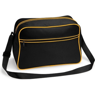 BagBase Unisex taška cez rameno BG14 Black 40 x 28 x 18 cm 18 l