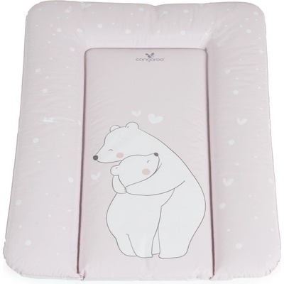 Мека подложка за повиване Cangaroo - 50 х 70 cm, Pink Bears (112269)