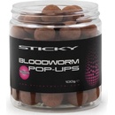 Sticky Baits plavajúce boilies Bloodworm Pop-Ups 100g 12mm