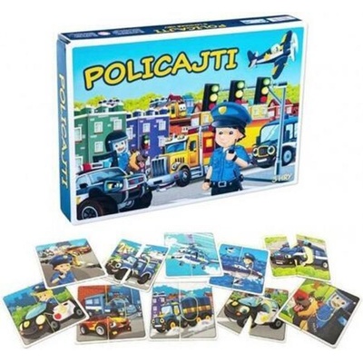 CreativeToys Policajti 3 logické hry