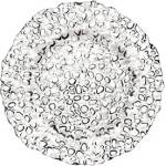 Bormioli Rocco GOCCE-Чиния 21cm (09214/01) (RM 271) (0110467)
