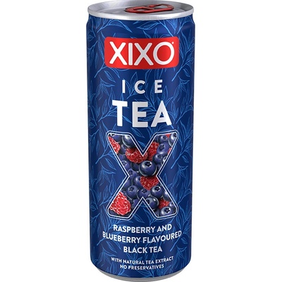 Xixo Ice Tea Malina-čučoriedka 250 ml