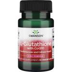 Swanson L-Glutathione with CoQ10, 30 капсули, Swanson (SWU746)