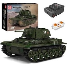 Mould King 20025 - Military Ruský těžký tank KV-1 R/C