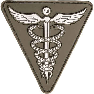 Gumová nášivka Mil-Tec Medical 3D - olivová