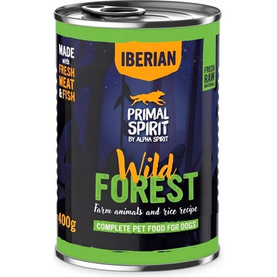 Primal Spirit Adult Dog Iberian Wild Forest 400 g
