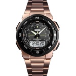 Skmei Часовник skmei al-23720 - Злато Розово kp23720 Часовници