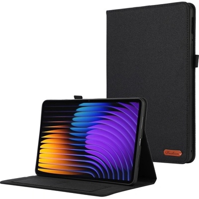 Vsechnonamobil 103527 FABRIC Zaklápěcí kryt pro Xiaomi Pad 7 / Pad 7 Pro / Pad 8 / Pad 8 Pro černý