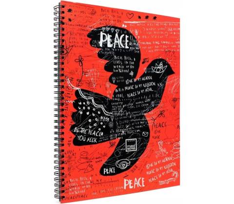 Make Notes Sešit A4 s mřížkou
