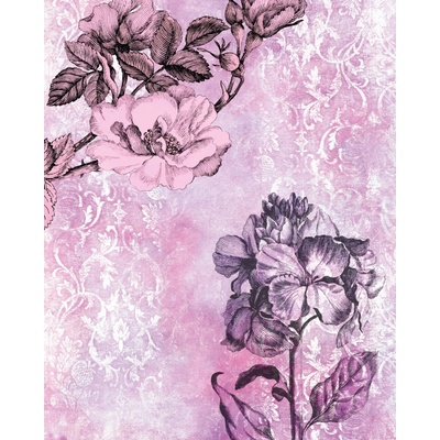 Komar Vliesová fototapeta Baroque Pink rozměry 200 x 250 cm