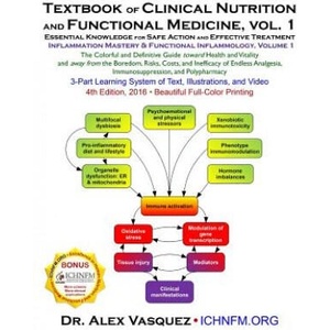 Textbook of Clinical Nutrition and Functional Medicine, vol. 1 | Dr Alex Vasquez (ISBN: 9780990620457)