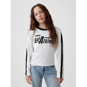 GAP Детска оверсайз тениска Gap Athletic GAP GAP | Byal | Момичешки | M