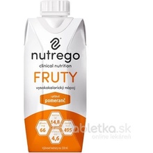 Nutrego FRUTY pomaranč 330 ml