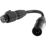 Accu-Cable 5-pin M to 3-pin FM IP65 Директен - Директен Кабел DMX осветление (1621000161)