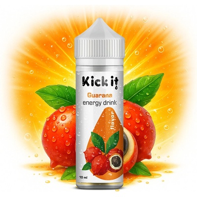 Kickit Guarana Energy Drink Shake & Vape 10 ml