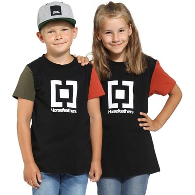 Horsefeathers BASE YOUTH multicolor VI dětské tričko s krátkým rukávem