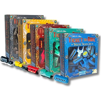Ticket to Ride: 20th Anniversary Deluxe train set 5 farieb