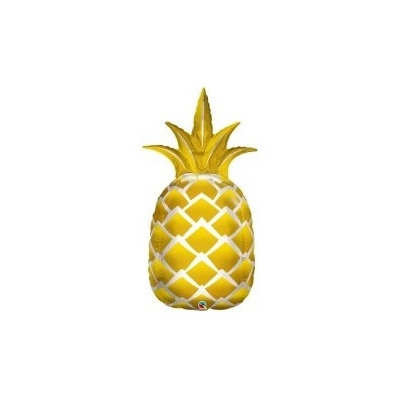 Zlatý ananas 44 112 cm fóliový balónek