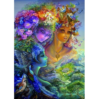 Grafika - Puzzle Josephine Wall: The Three Graces - 500 piese