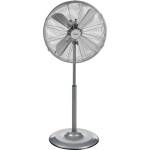 Muhler Вентилатор на стойка 18'' Muhler DMF-18I, Мощност 80W, 3 степени, 4 перки, Метален, Осцилация, Регулируема височина, Сив (KT-1005317)