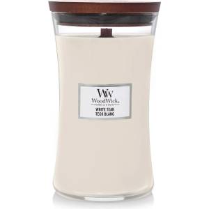 WoodWick Голяма ваза WoodWick от бяло тиково дърво
