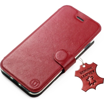 Pouzdro Mobiwear Flip Samsung Galaxy A33 5G - Tmavě červené - L_DRS