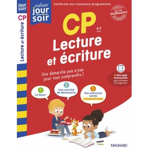 Lecture et écriture CP - Cahier Jour Soir | Wibault (2025)