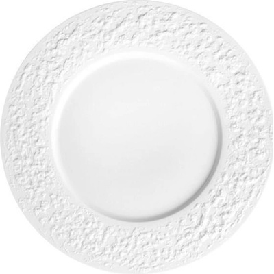 Mělký talíř Stone - Ø 27 cm - bílý