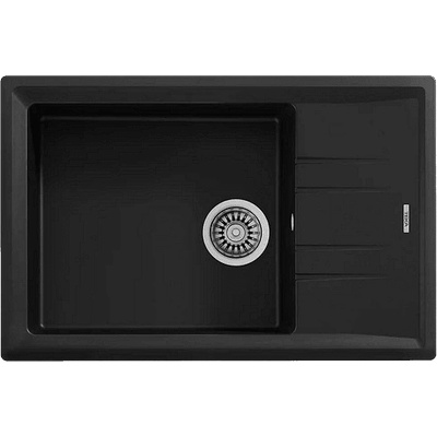 Teka Гранитна мивка, обръщаема, за шкаф 60 см Stone 60 S-TG ЧЕРНА (М.1023.ЧЕ)