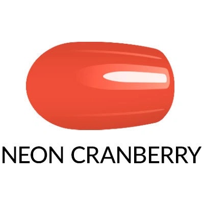 Federico Mahora Make Up Lak na nechty Gel Finish NEON CRANBERRY 11 ml