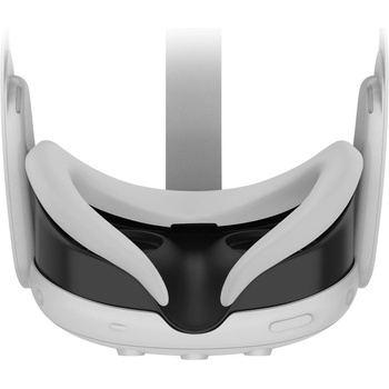 Vortex Virtual Reality Силиконов щит за лице за Meta Quest 3 | Черен (VVR.SIL.FACECOVER.QUEST3.GRY.2023)