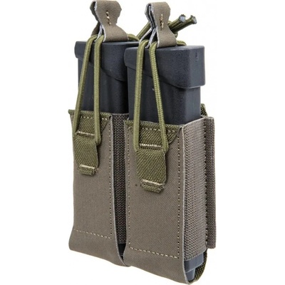 Wosport DPMP Double Molle na dva 9mm pistolové zásobníky Ranger green