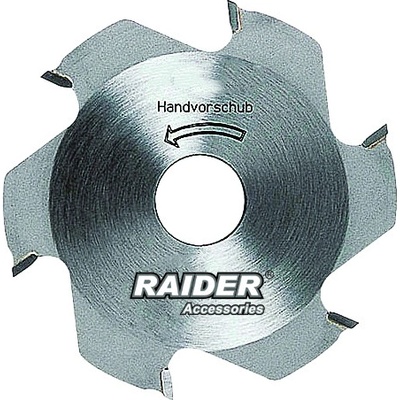 Raider Диск за бисквит машина ø100xø22x4mm 6T (0163141)