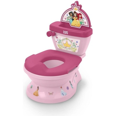 Disney BRIGHT STARTS Toaleta detská so zvukom Princess My Size Potty