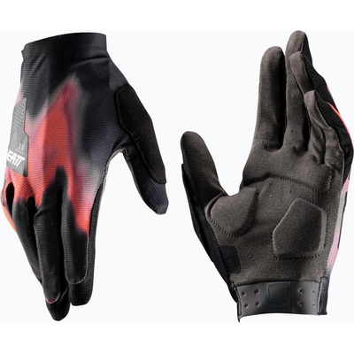 Leatt Мъжки велосипедни ръкавици Leatt MTB 3.0 Endurance heatmap red