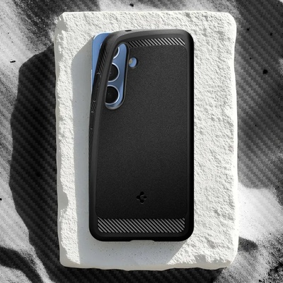 Калъф Spigen Rugged Armor Mag MagSafe за Samsung Galaxy S25 - черен мат (8809971238298)