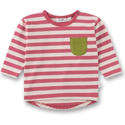 Sanetta Детска блуза с дълъг ръкав Sanetta Kid's Shirt 12186 Longsleeve - Rose Wine - размер 122 (EU) (704-5331-0122)