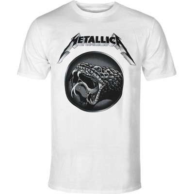 Metallica Black Album Poster White XL Риза (METTS80MW04)