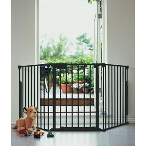 Baby Dan Комбинирана преграда BabyDan - Черна, M (1200020)