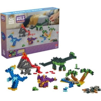 Plus-Plus Nauč se stavět - Dinosauři