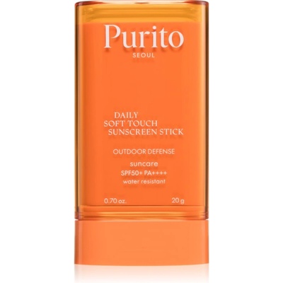 PURITO Daily Soft Touch Sunstick слънцезащитен крем в стик SPF 50+ 20 гр