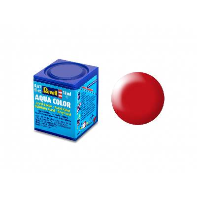 Акрилна боя Revell - Aqua Color, Копринено лимоненочервенa, 18 ml (R36332)