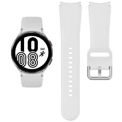 OEM Silikonový náramek pro chytré hodinky Samsung Galaxy Watch 4/5/6 Farba: Bílá