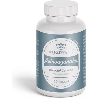 Ashwagandha Indický ženšen 60 kapsúl