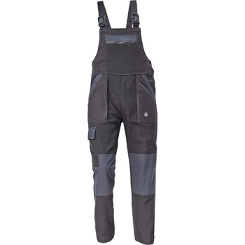 Cerva MAX NEO Pracovné nohavice s trakmi červeno čierne