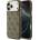 GUESS PU Leather 4G Gold Frame MagSafe Задний калъф за iPhone 17 Pro Max Brown Guess | Kafyav | МЪЖЕ | UNI