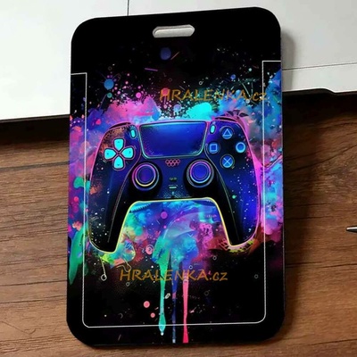 Šňůrka na krk 26279 s cedulkou na ID karty Game