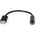 Roline Адаптер Roline 12.99. 3214, от USB-C(м) към AUX(ж), 0.13m, черен (12.99.3214)